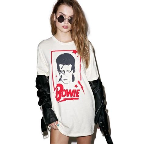 oversized david bowie t shirt